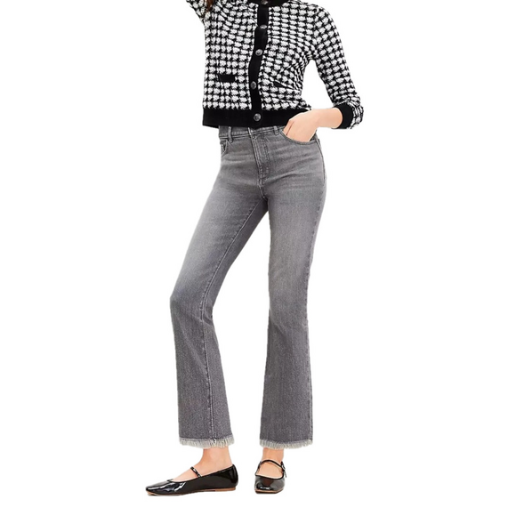 LOFT Denim - LOFT Gray High Rise Women Jeans